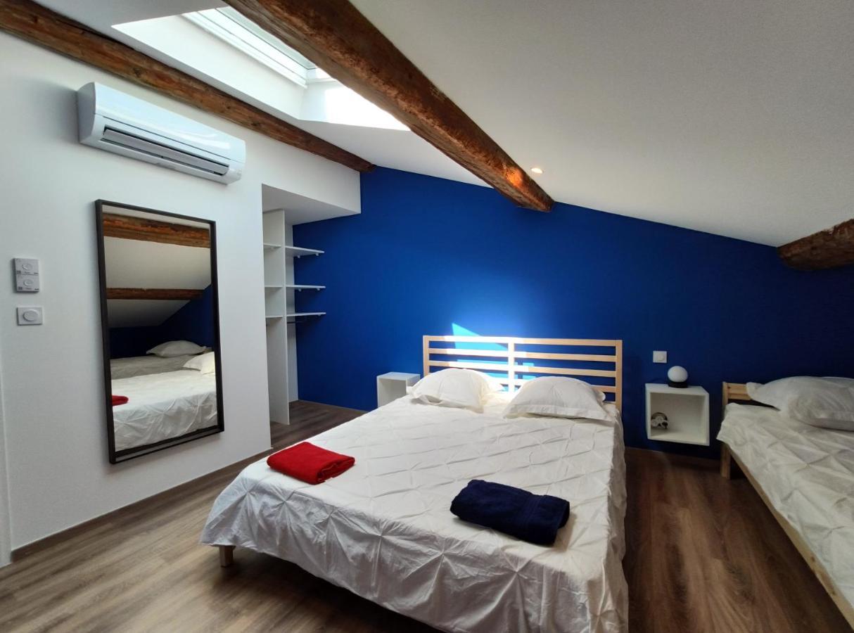 Colormix 3 Etoiles - 95M2 Plein Centre - Ensoleille Climatise Apartman Mèze Kültér fotó