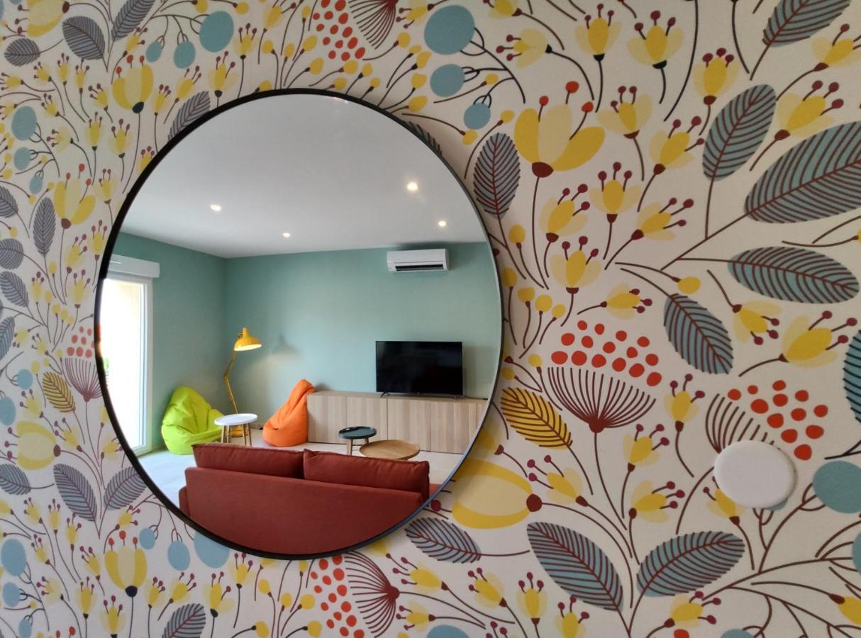 Colormix 3 Etoiles - 95M2 Plein Centre - Ensoleille Climatise Apartman Mèze Kültér fotó