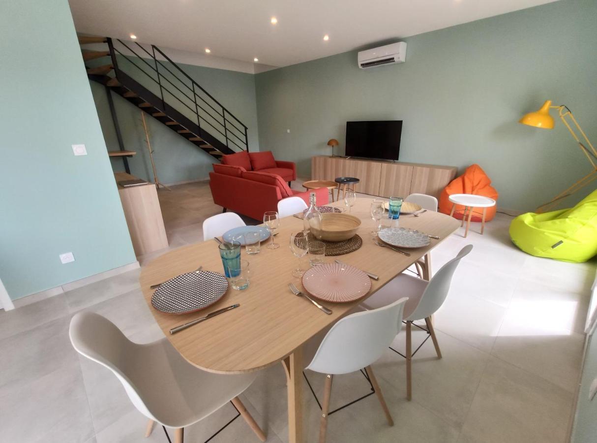 Colormix 3 Etoiles - 95M2 Plein Centre - Ensoleille Climatise Apartman Mèze Kültér fotó